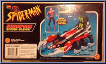 Scorpion Spider Slayer (with Spider-Man) from Spider-Man - Animated - Accessories manufactured by Toy Biz [Back]