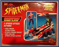 Scorpion Spider Slayer (with Spider-Man) from Spider-Man - Animated - Accessories manufactured by Toy Biz [Side]