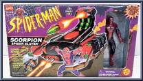 Scorpion Spider Slayer (with Spider-Man) from Spider-Man - Animated - Accessories manufactured by Toy Biz [Front]