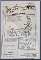 Scorpion Spider Slayer (with Spider-Man) from Spider-Man - Animated - Accessories manufactured by Toy Biz [Instructions]