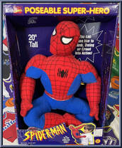 Spider-Man 20" from Spider-Man - Plush manufactured by Toy Biz [Front]