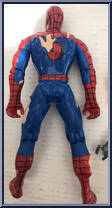Spider-Man (Battle Ravaged) from Spider-Man - Animated - Series 5 manufactured by Toy Biz [Loose]