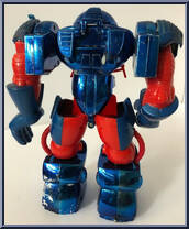 Spider-Man (Inverse) from Spider-Man - Battle Action Mega-Armor manufactured by Toy Biz [Loose]