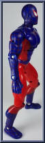 Spider-Man (Inverse) from Spider-Man - Battle Action Mega-Armor manufactured by Toy Biz [Loose]