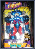 Spider-Man (Inverse) from Spider-Man - Battle Action Mega-Armor manufactured by Toy Biz [Front]