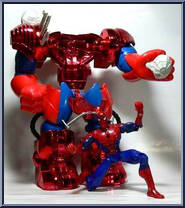 Spider-Man from Spider-Man - Battle Action Mega-Armor manufactured by Toy Biz [Loose]