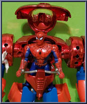 Spider-Man from Spider-Man - Battle Action Mega-Armor manufactured by Toy Biz [Loose]