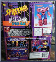 Spider-Man from Spider-Man - Battle Action Mega-Armor manufactured by Toy Biz [Back]