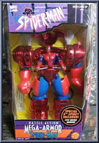 Spider-Man from Spider-Man - Battle Action Mega-Armor manufactured by Toy Biz [Front]