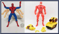Spider-Man (Six-Arm) & Daredevil (Tank-Attack) Action Figure