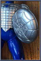 Spider-Man (Spider Armor) (Blue) from Spider-Man - 10" Deluxe Edition manufactured by Toy Biz [Loose]