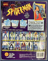 Spider-Man (Spider Armor) from Spider-Man - Animated - Series 3 manufactured by Toy Biz [Back]
