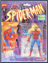 Spider-Man (Web Shooter) from Spider-Man - Animated - Series 1 manufactured by Toy Biz [Front]