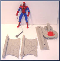 Spider-Man (Web Trap) from Spider-Man - Exclusives manufactured by Toy Biz [Loose]