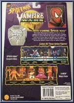 Spider-Man (Anti-Vampire) from Spider-Man - Vampire Wars manufactured by Toy Biz [Back]