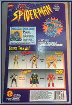 Spider-Man (Spider Armor) (Blue) from Spider-Man - 10" Deluxe Edition manufactured by Toy Biz [Back]