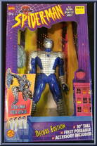 Spider-Man (Spider Armor) (Blue) from Spider-Man - 10" Deluxe Edition manufactured by Toy Biz [Front]