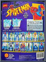Spider-Man (Super Poseable) from Spider-Man - Animated - Series 3 manufactured by Toy Biz [Back]