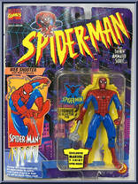 Spider-Man (Web Shooter) from Spider-Man - Animated - Series 1 manufactured by Toy Biz [Front]
