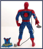 Spider-Man (Web Shooter) from Spider-Man - Animated - Series 1 manufactured by Toy Biz [Loose]