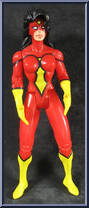 Spider-Woman from Spider-Man - Animated - Series 7 manufactured by Toy Biz [Loose]