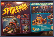 Tri-Spider Slayer from Spider-Man - Animated - Accessories manufactured by Toy Biz [Back]