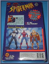 Venom (Blue) from Spider-Man - 10" Deluxe Edition manufactured by Toy Biz [Back]