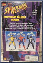 Venom from Spider-Man - 15" Electronic Talking manufactured by Toy Biz [Back]