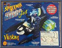 Hydro Jet - Venom from Spider-Man - Motorized manufactured by Toy Biz [Back]