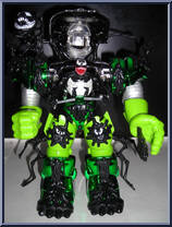 Venom from Spider-Man - Battle Action Mega-Armor manufactured by Toy Biz [Loose]