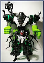 Venom from Spider-Man - Battle Action Mega-Armor manufactured by Toy Biz [Loose]