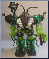 Venom from Spider-Man - Battle Action Mega-Armor manufactured by Toy Biz [Loose]