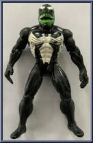 Venom (Red) from Spider-Man - Battle Action Mega-Armor manufactured by Toy Biz [Loose]