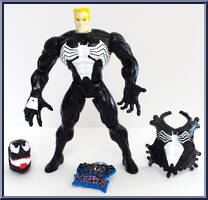 Venom II from Spider-Man - Animated - Series 4 manufactured by Toy Biz [Loose]