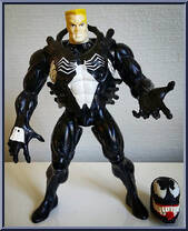 Venom II from Spider-Man - Animated - Series 4 manufactured by Toy Biz [Loose]