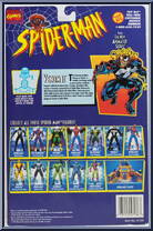 Venom II from Spider-Man - Animated - Series 4 manufactured by Toy Biz [Back]