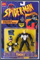 Venom II from Spider-Man - Animated - Series 4 manufactured by Toy Biz [Front]