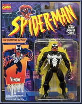 Venom (Jaw Chomping Action) from Spider-Man - Animated - Series 1 manufactured by Toy Biz [Front]