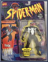 Venom (Jaw Chomping Action) from Spider-Man - Animated - Series 1 manufactured by Toy Biz [Front]