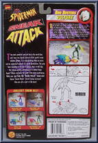 Vulture from Spider-Man - Bug Busters manufactured by Toy Biz [Back]