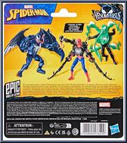 Miles Morales from Spider-Man - VenomVersus - Spider-Man manufactured by Hasbro [Back]
