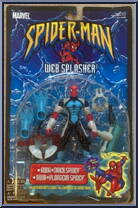 Spidey (Aqua-Diver) from Spider-Man - Web Splashers - Series 2000 - 2 manufactured by Toy Biz [Front]