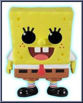 SpongeBob (Glow in the Dark) from Spongebob Squarepants - Pop! Vinyl Figures manufactured by Funko [Loose]