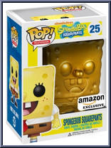 SpongeBob (Gold) from Spongebob Squarepants - Pop! Vinyl Figures manufactured by Funko [Front]
