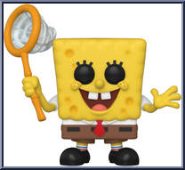 SpongeBob (Jellyfish Net) from Spongebob Squarepants - Pop! Vinyl Figures manufactured by Funko [Loose]