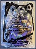 Sour Not Sound Squidward Straw Topper (Toy) from Spongebob Squarepants - Spongebob Movie - Sponge Out of Water manufactured by McDonald's [Front]