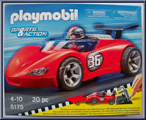 Red Racecar Action Figure