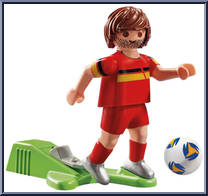 Soccer Player (Belgium) Action Figure