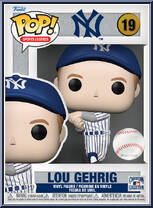 Lou Gehrig (Pinstripe Uniform) from Sports Legends - Pop! Vinyl Figures manufactured by Funko [Front]