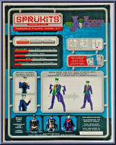 Joker from Sprukits - Model Kits - Level 1 manufactured by Bandai [Back]